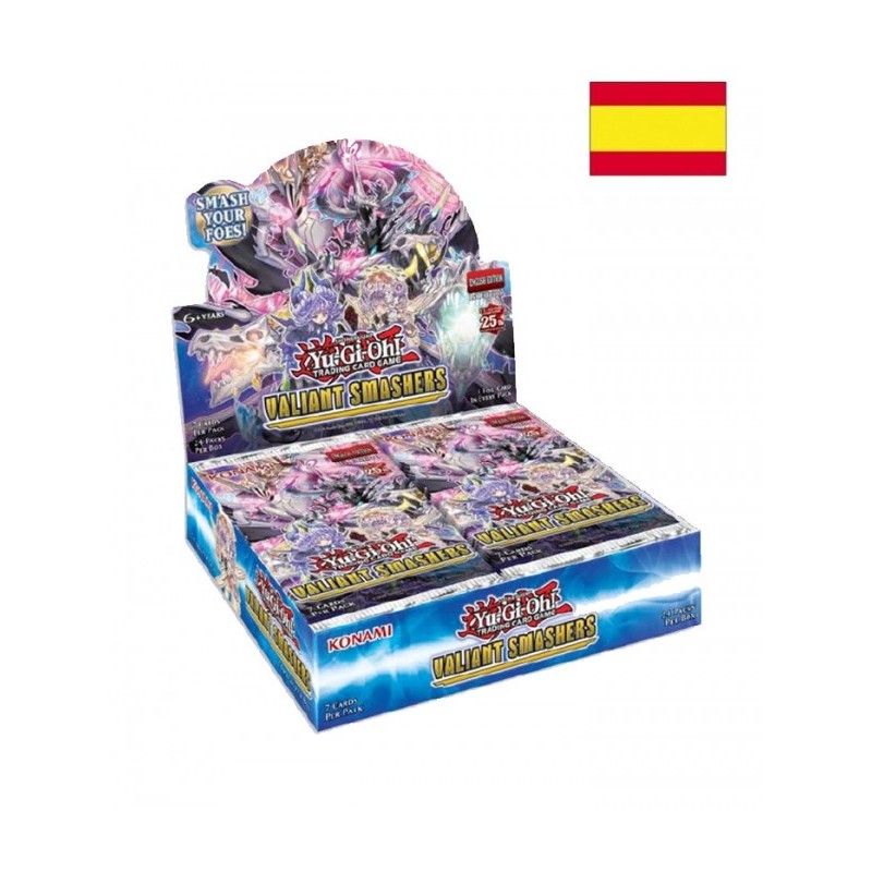 Caja De Sobres Sobres Valiant Smashers Espa Ol Yu Gi Oh Konami