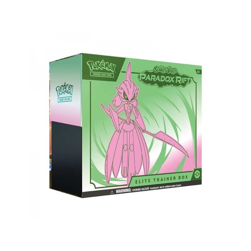 Caja Entrenador Elite Trainer Box Paradox Rift SV4 Inglés. Pokemon TCG ...