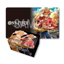 Tapete y Caja de Mazo Playmat and Card Case Monkey.D.Luffy One Piece Card Game Bandai