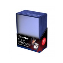 Toploader Blue Border (25 Unidades) Ultra Pro