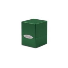 Caja de mazo Satin Cube Deck Box verde Ultra Pro