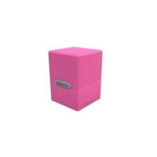 Caja de mazo Satin Cube Deck Box rosa Ultra Pro