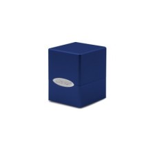 Caja de mazo Satin Cube Deck Box azul Ultra Pro