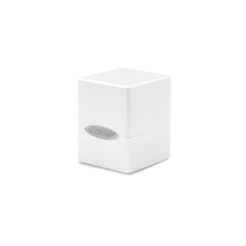 Caja de mazo Satin Cube Deck Box blanco Ultra Pro