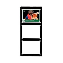 Paquete De 3 Soportes Magnéticos35PT 3-Card Black Border UV ONE-TOUCH Magnetic Holder Ultra Pro