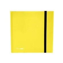 Carpeta 12 bolsillos -Pocket Eclipse PRO-Binder - Lemon Yellow Ultra Pro