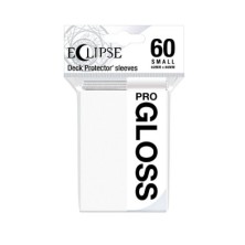 Fundas Small 62mm x 89mm Eclipse Gloss Blanco (60 fundas) Ultra Pro.