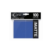 Fundas Eclipse Matte Standard Ultra Pro Color Pacific Blue - Paquete de 100