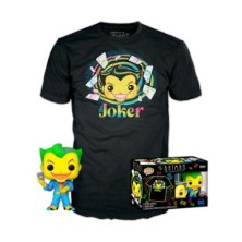 Funko POP & Tee DC- Joker (BKLT) S - DC Comics