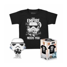 Funko Pocket Pop! & Tee M 9- 10 años - Stormtrooper KIDS - Star Wars