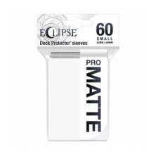 Fundas Small 62mm x 89mm Eclipse Matte Blanco (60 fundas) Ultra Pro.