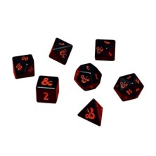 Set de 7 dados Dungeons & Dragons - Heavy Metal Heavy Metal 7 RPG Dice Set